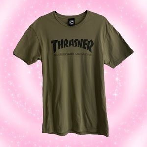 ⭐️ Olive Green Thrasher Shirt ⭐️